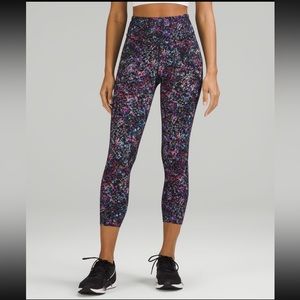 Lululemon Base Pace High Rise Crop Leggings